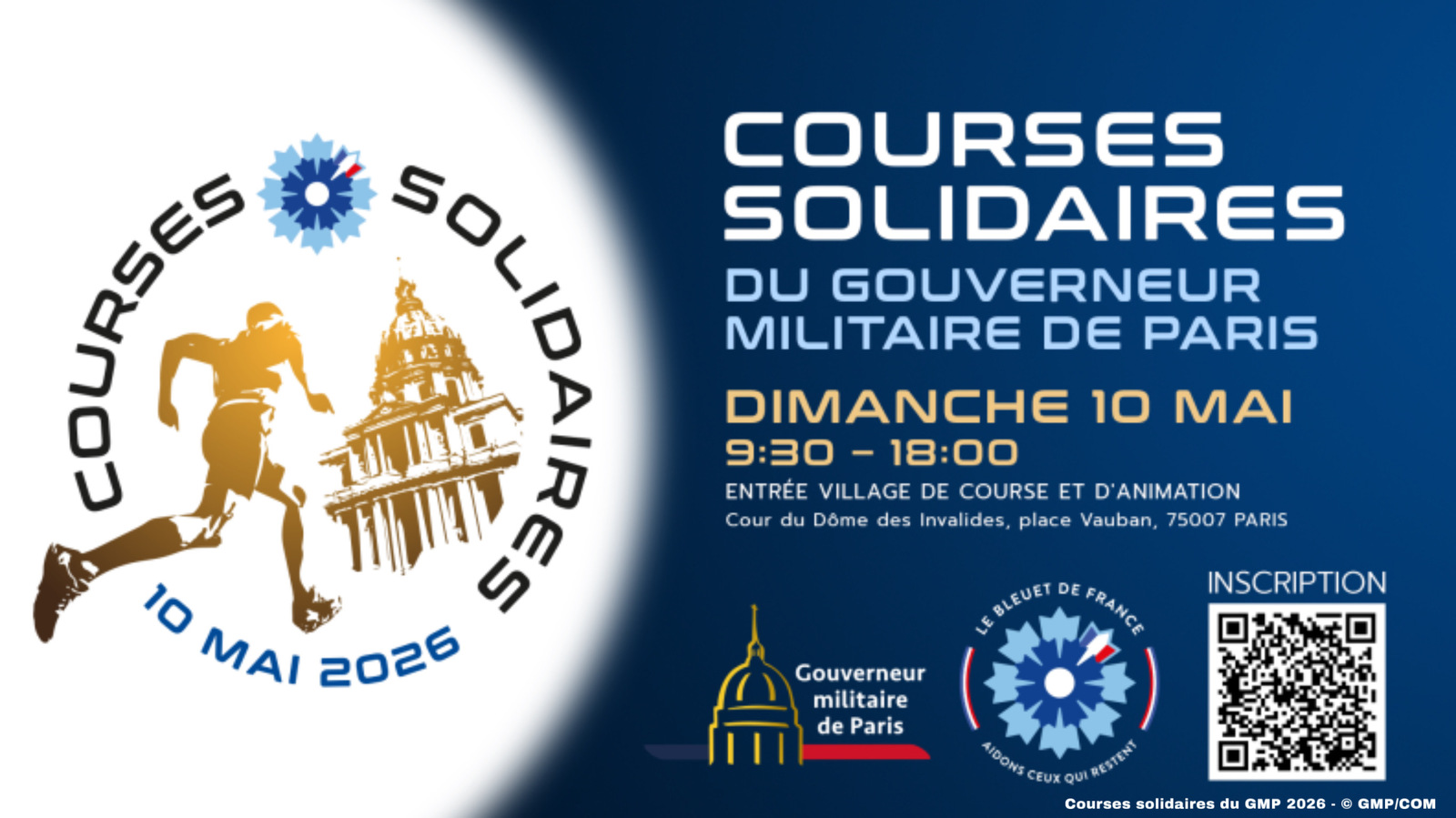 Le CSINI au rendez-vous des Courses Solidaires du GMP aux Invalides