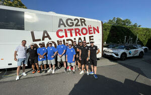 Le CSINI avec AG2R CITROËN TEAM