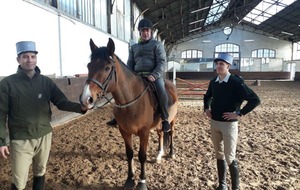 Equithérapie au profit des pensionnaires de l'INI