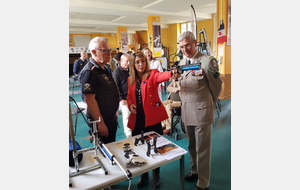 Visite de Mme Miralles