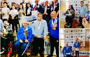 🔫 Équipe Para-Tir du CSINI au Championnat national de tir de la Fédération des Clubs de La Défense.