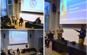 ⭕️ Intervention du CSINI, de Stéphane Colin et de Marie Patouillet au colloque de la journée handisport de l’X, l’École Polytechnique