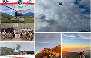 ⭕️ RAID DU CERCLE : GR20 SENTIER DE RESILIENCE  🙏 MERCI À NOS PARTENAIRES 2️⃣ Gendarmerie – Section aérienne &amp; PGHM