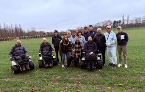 ⛳️ Dernière séance de l’année pour nos paragolfeurs au Golf de Jardy.