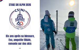 Eva, retour sur les skis après dix ans d’absence 🎿