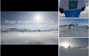 Derrière chaque descente, un pas en avant. 🎿