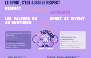 Journée olympique, le CSINI rappelle les valeurs du sport
