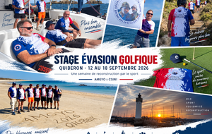 Stage Évasion Golfique à Quiberon : une semaine de sport, de partage et de fraternité