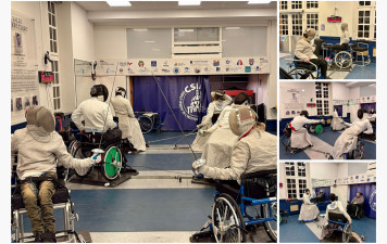 Escrime fauteuil au CSINI : la précision comme terrain commun