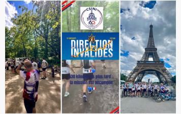 🇫🇷💙 530 kilomètres plus tard… la mission est accomplie. 💙🇫🇷