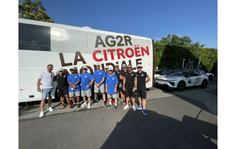 Le CSINI avec AG2R CITROËN TEAM