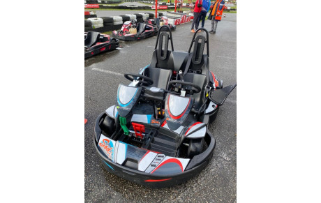 Activité karting pour les pensionnaires des Invalides