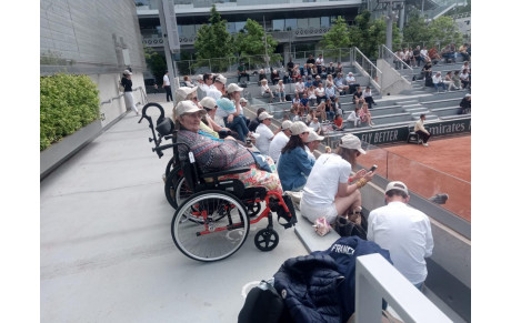 Le CSINI à Roland Garros