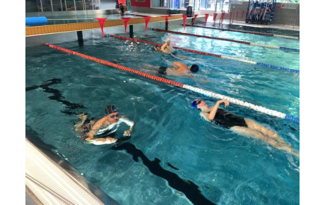 La section natation à l'honneur