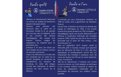 Gaëlle et Damien vers Paris 2024
