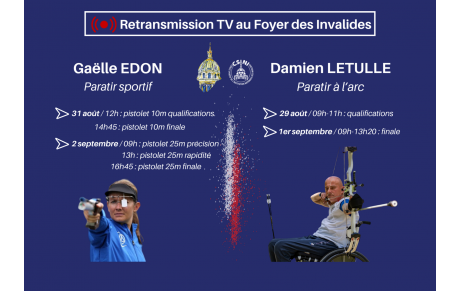 Programme paralympique de Gaëlle et Damien