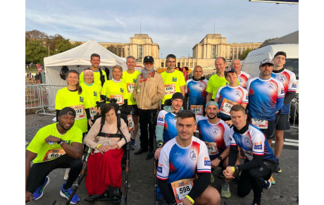 Le CSINI court les 20km de Paris