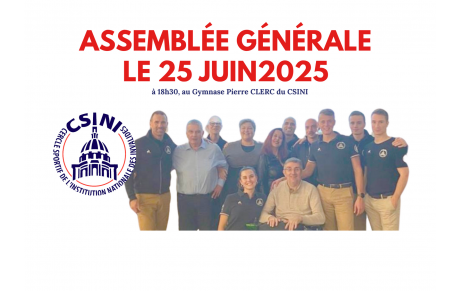 AVIS À TOUS LES ADHÉRENTS ⚠️