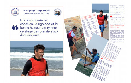 Témoignage Stage AMGYO • Christophe « Albert » ATTRAIT