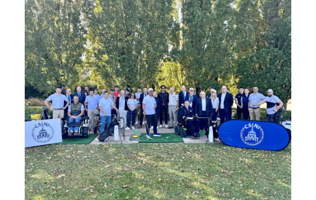 ⛳️ Le CSINI signe sa convention Paragolf avec le Golf de Jardy