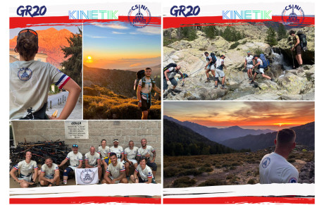 ⭕️ RAID DU CERCLE : GR20 SENTIER DE RESILIENCE 🙏 MERCI À NOS PARTENAIRES 6️⃣ Kinetik