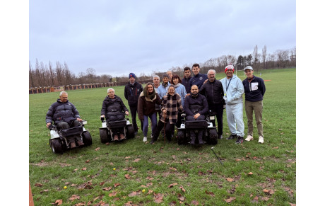 ⛳️ Dernière séance de l’année pour nos paragolfeurs au Golf de Jardy.