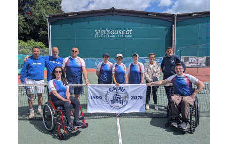 Une semaine de sport, de découverte et de partage avec le stage tennis CSINI x Terre d’Impact
