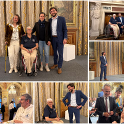 🏅 Bernadette DARVAND décorée de la Médaille de la Ville de Paris